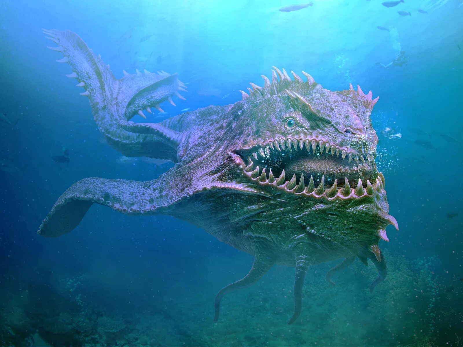 Левиафан блуп. Морские чудовища. Подводные монстры. Страшные морские чудовища. Как называется чудище