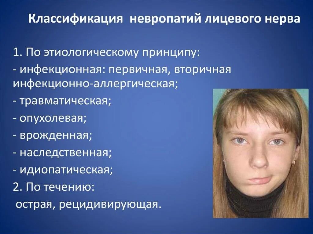 Лицевой информация