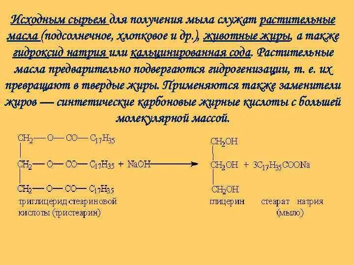 Получение мыла. Растительное масло и сода реакция. Реакция получения мыла. Получение мыла из жиров.