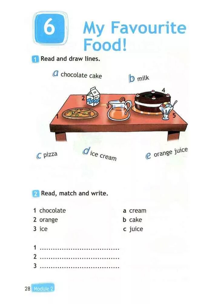 Read and draw pictures. My favourite food 2 класс Spotlight. Spotlight 2 класс favorite food. Задание по теме my favourite food 2 класс Spotlight. Спотлайт 2 my favourite food.