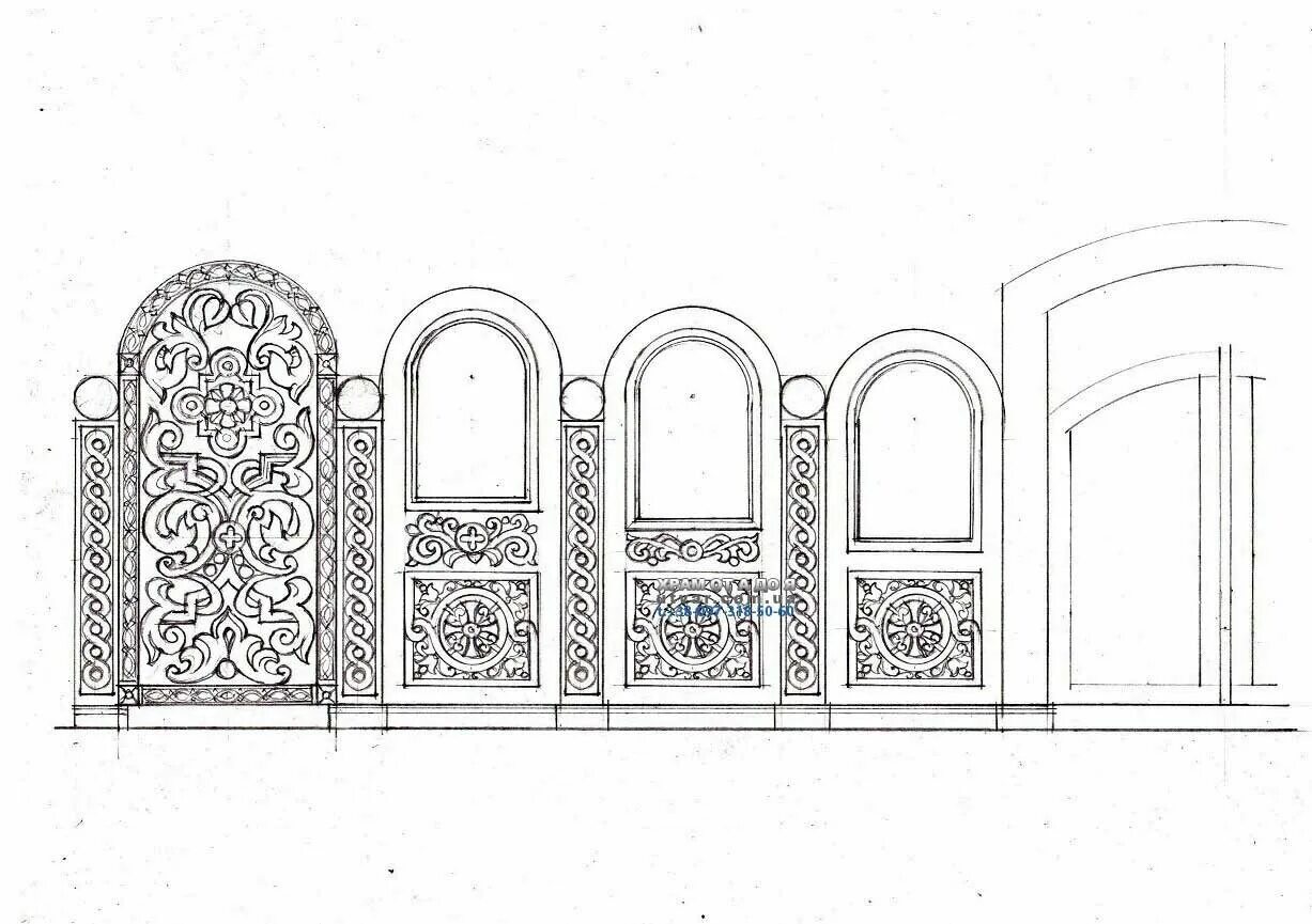 Кресты резьба на иконостас. Навершие иконостаса. Прорезные царские врата иконостаса. Царские врата иконостаса чертеж. Византийский орнамент крин.