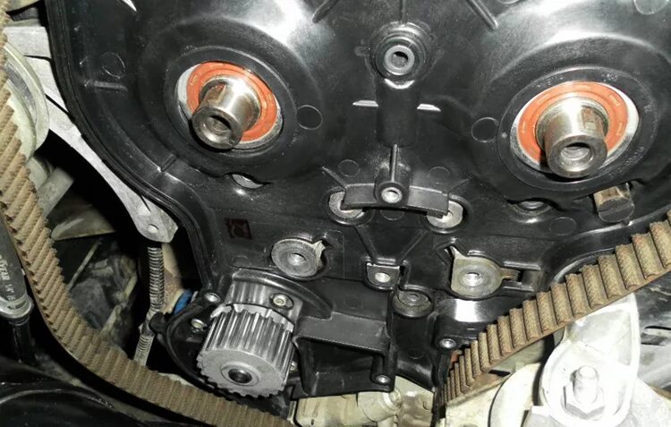 Помпа приора 16 клапанов где находится Замена помпы Lada Приора седан, 1,6 л, 2015 года визит на сервис DRIVE2
