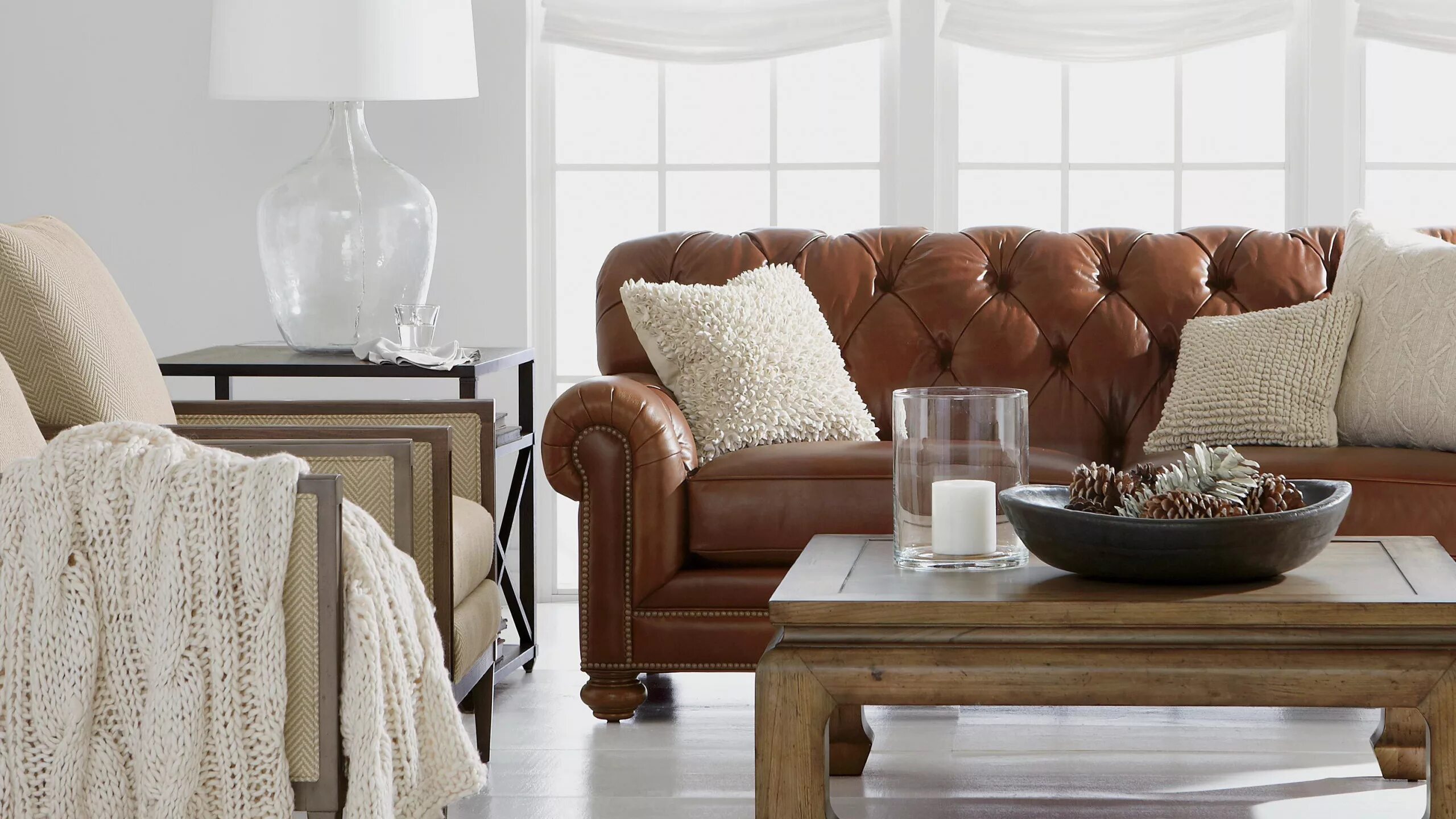 The windows is the sofa