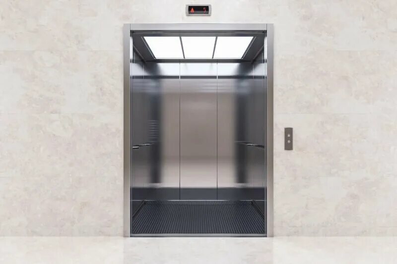 Open elevator