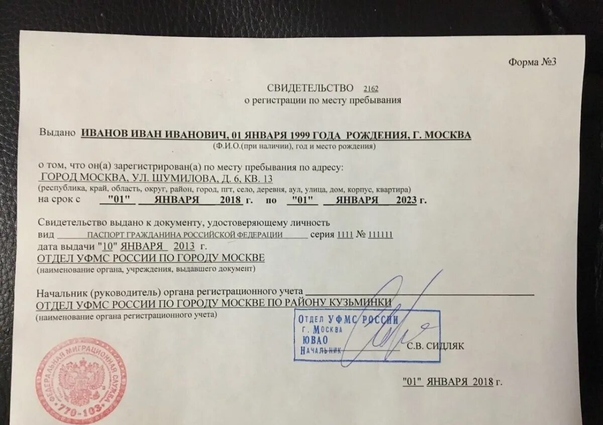 Форма 8 г