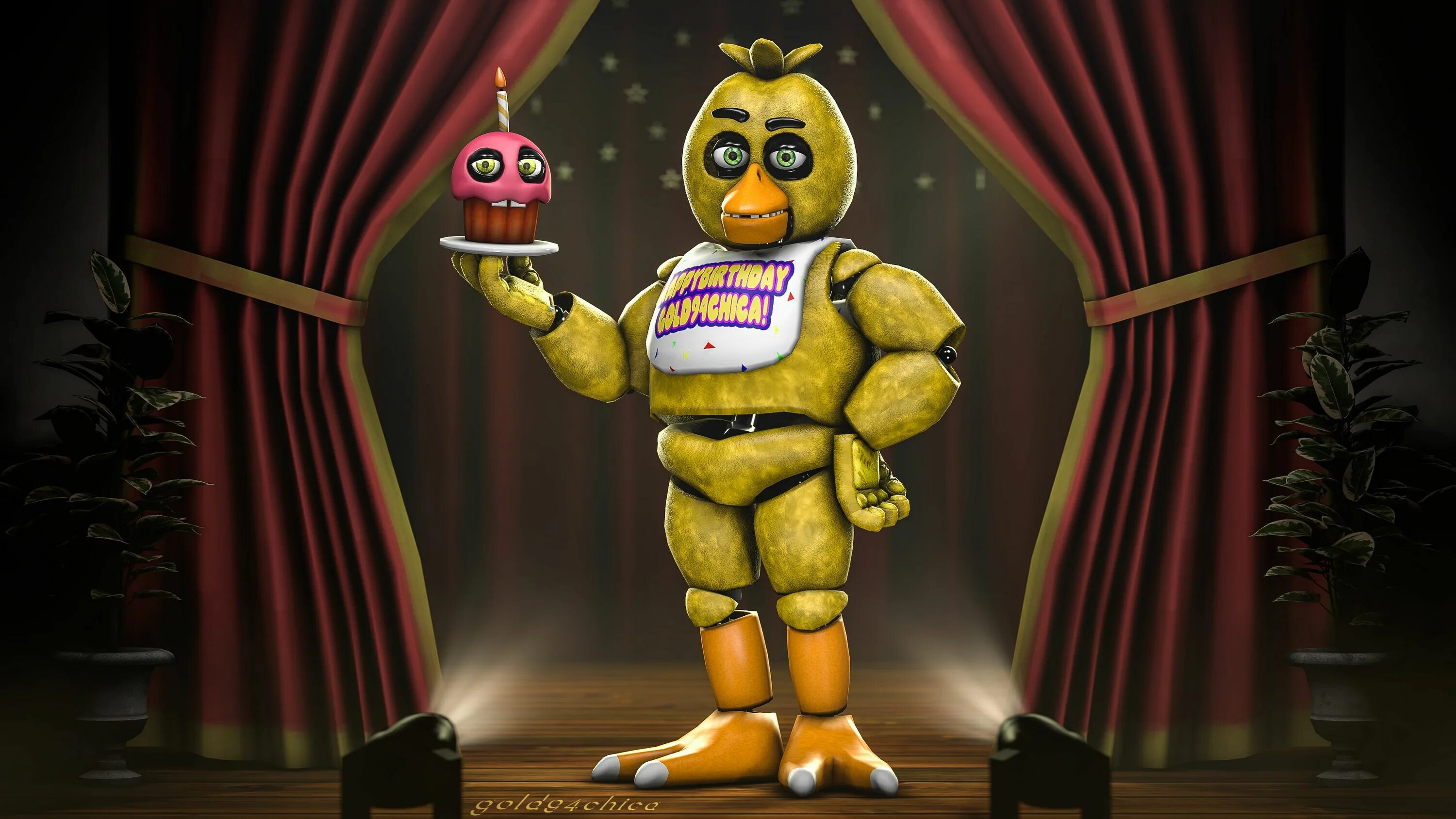 Freddy's chica. FNAF 1 чика. Чика ФНАФ 1. Чика из ФНАФ 1. Five Nights at Freddy's 1 чика.