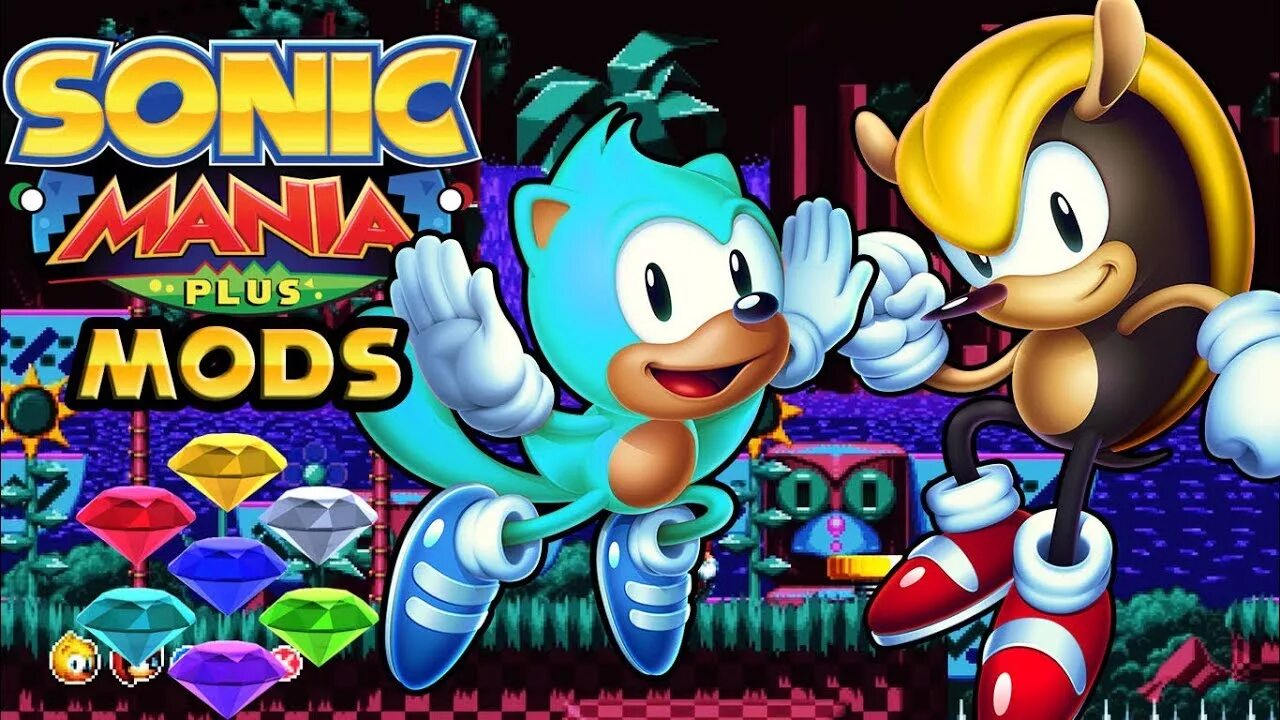 Sonic Mania Plus. Моды на Соник Мания плюс. Sonic Mania Mod super Plus.