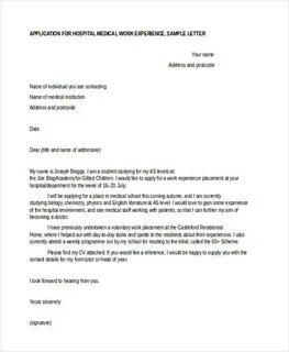 Work application
