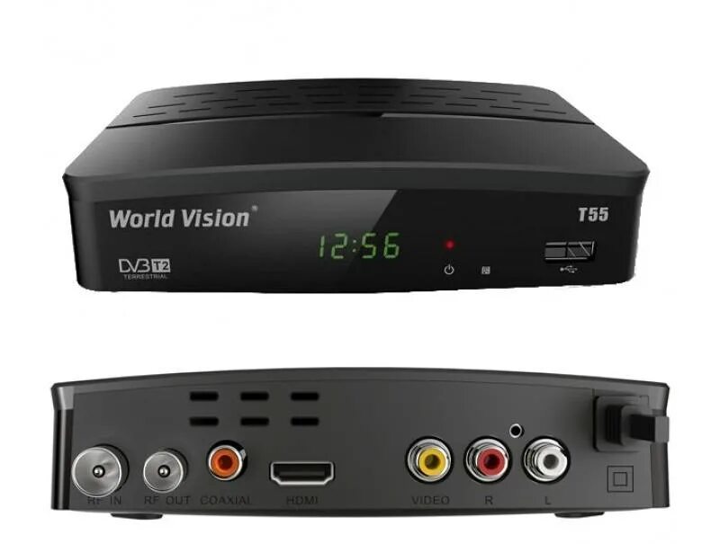 TV-тюнер World Vision t65. Приставка для телевизора World Vision t55. Ресивер цифровой т8000. Цифровой телевизионный приемник World Vision t625d4.