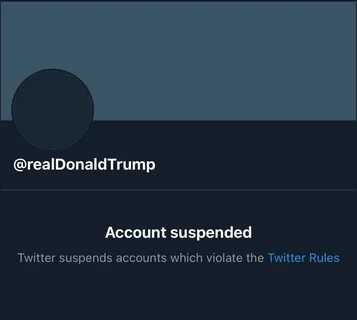 Account been suspended account suspended