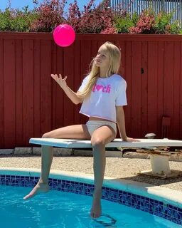 Natalie, Grace, Pool.