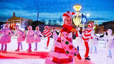 Новогоднее представление на вднх