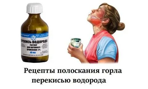 Раствор перекиси для рта
