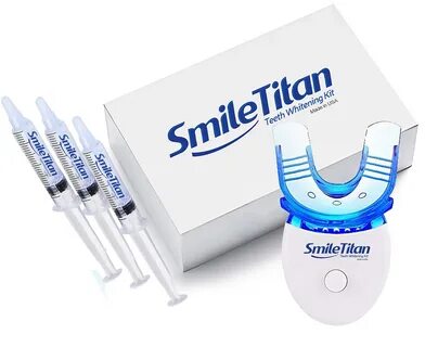 Amazon.com: Smile Titan Kit de blanqueamiento dental, 35% de peróxido de ca...