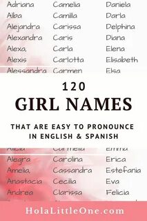 Spanish names