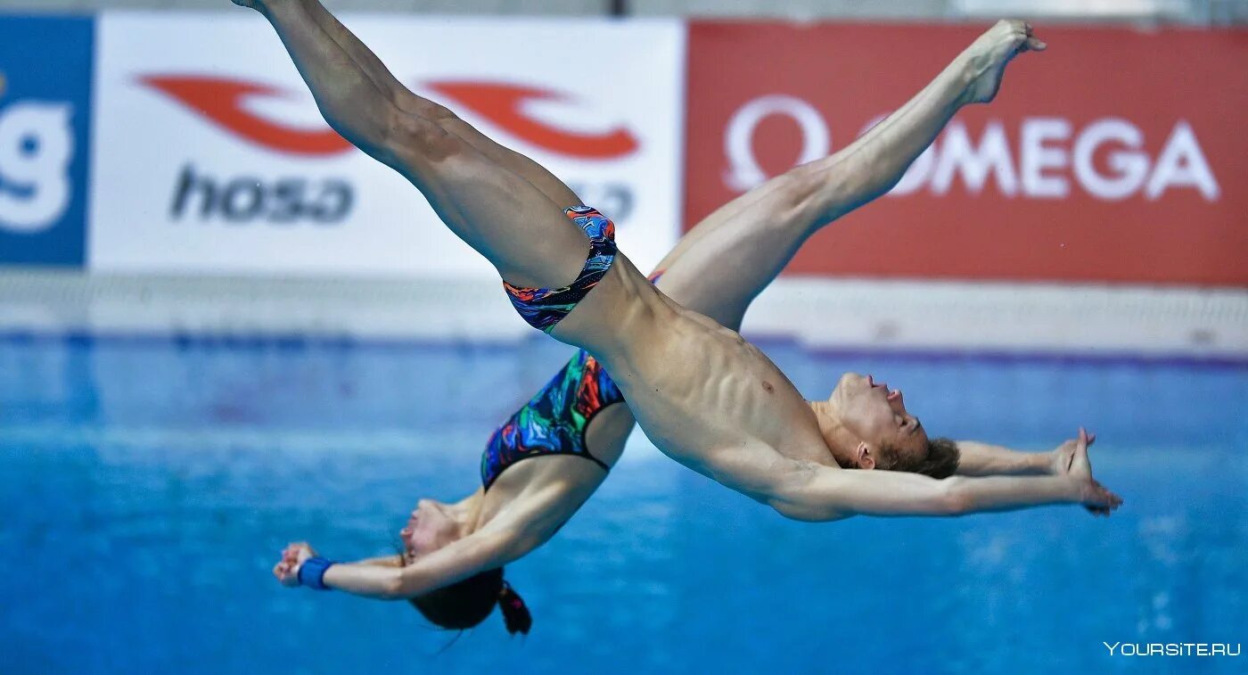 Прыжки в воду чемпионат россии. Шлейхер и Тимошинина.