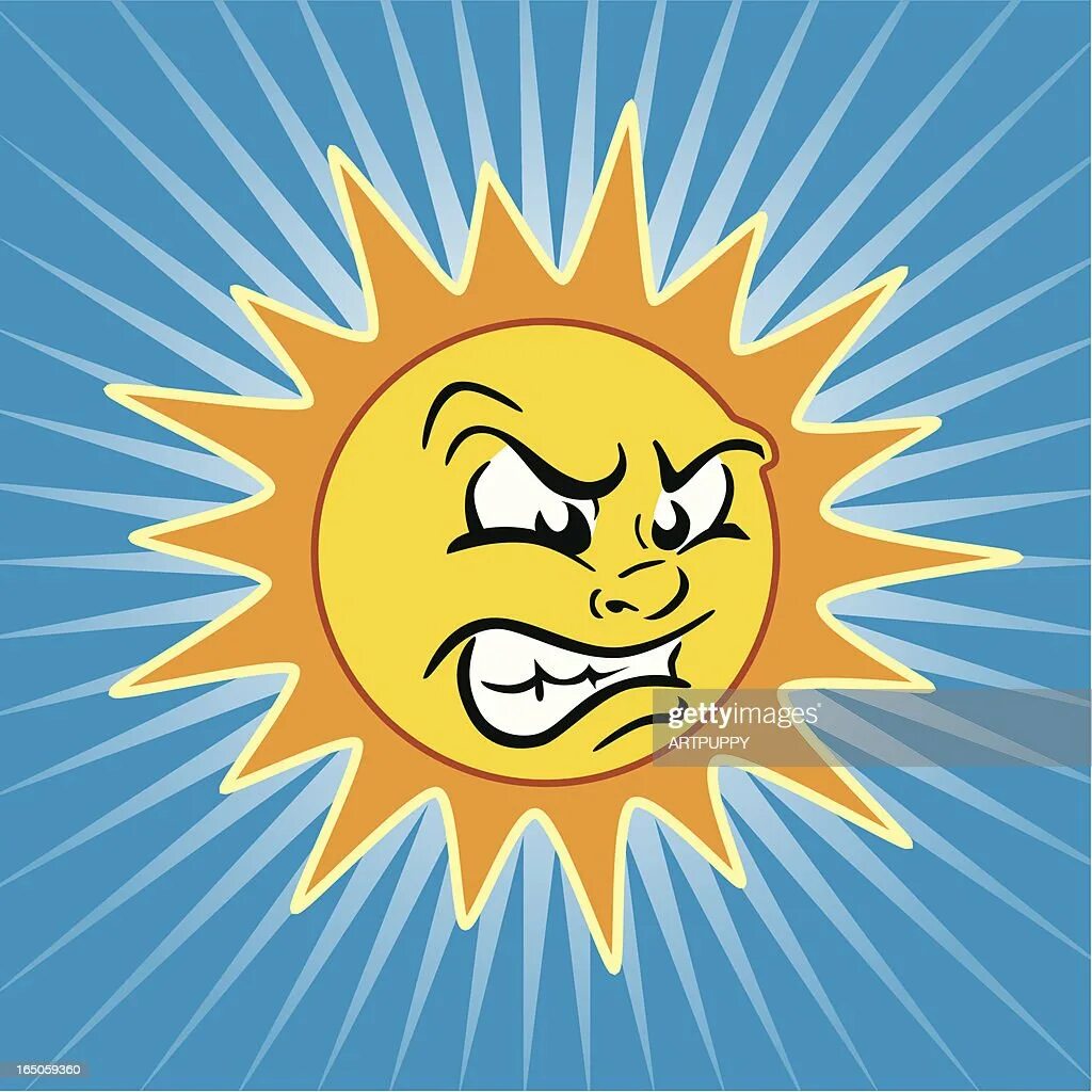 Злое солнышко. Злое солнышко. Злое солнце. Злое солнце. Сердитое солнышко.