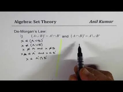 Morgans law