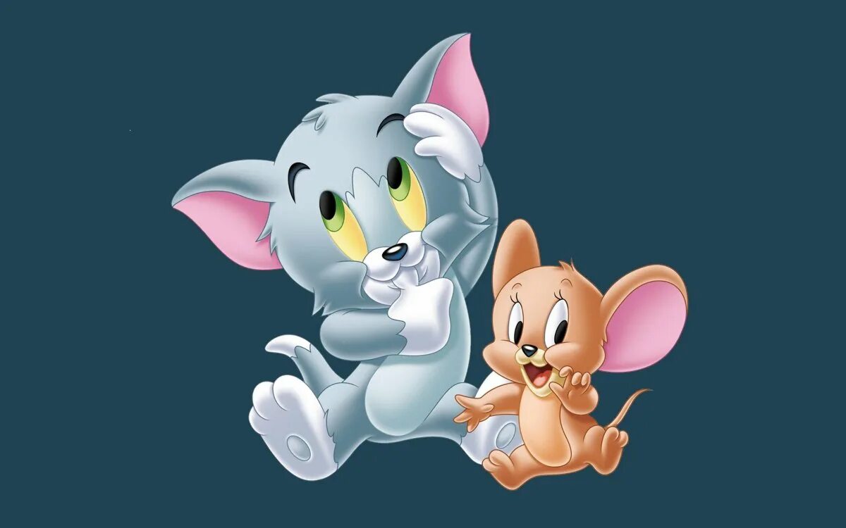 Tom and Jerry. Мультяшки. Обои мультяшки. Обои на рабочий стол мультяшки.