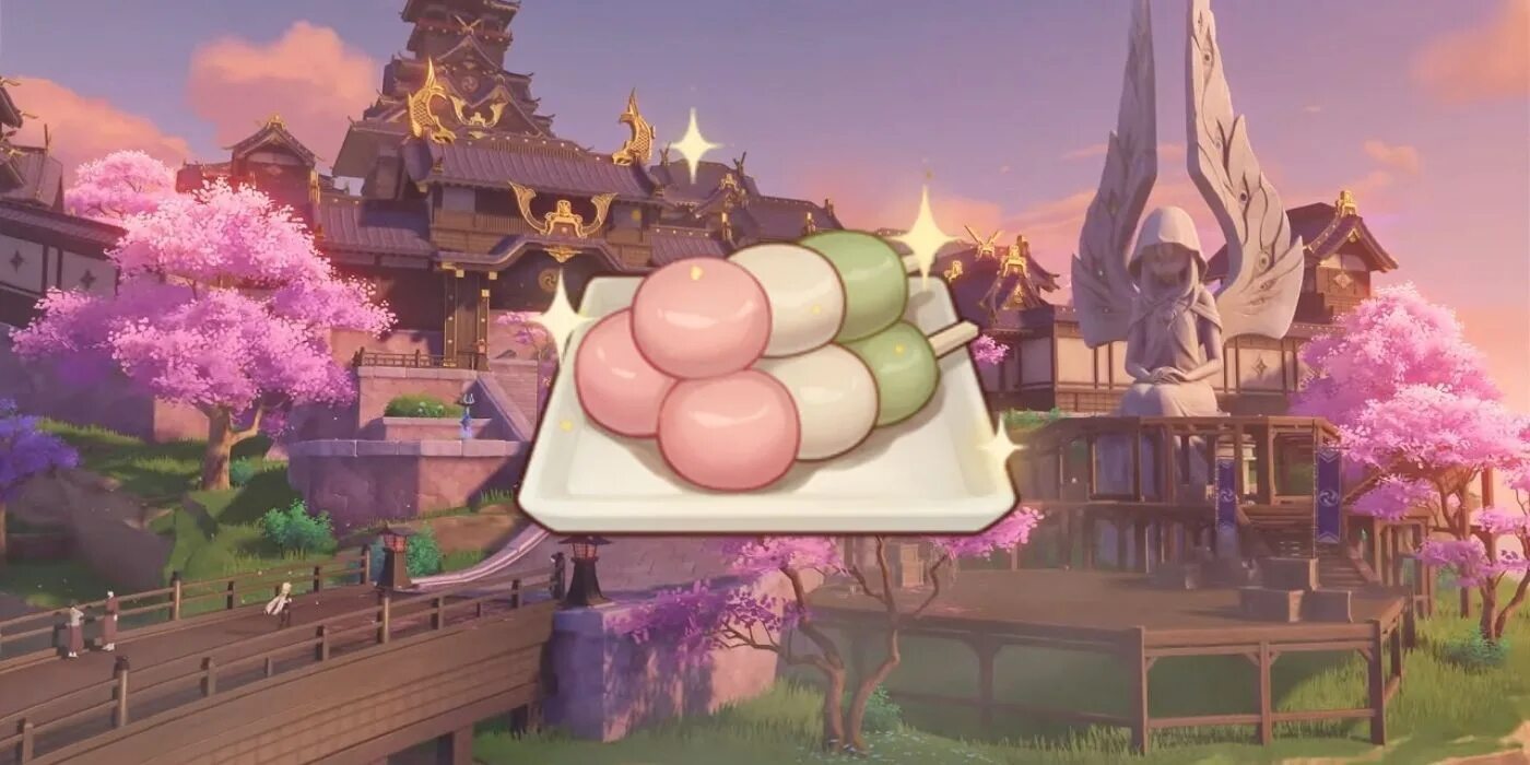 Вагаси данго. Трехцветное данго геншин. Вагаси данго. Данго геншин. Данго геншин.