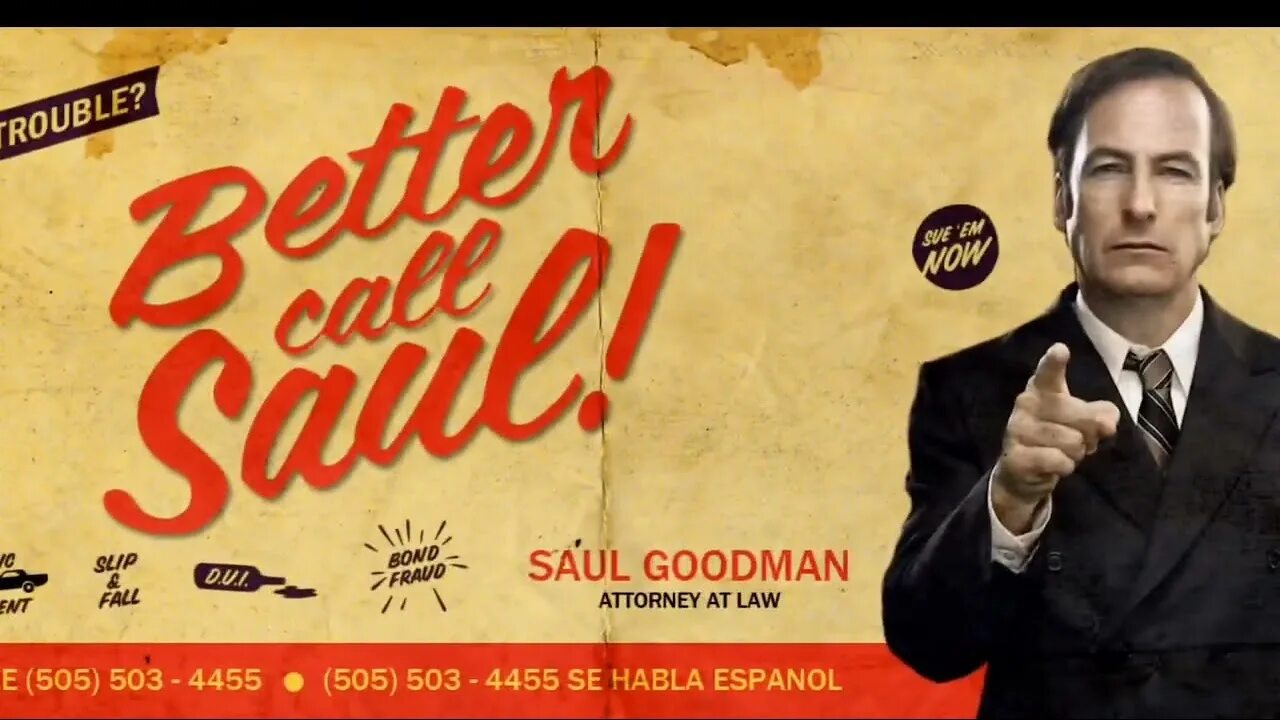 Better call saul title theme. Saul goodman. 505 503 4455. better call saul реклама. better call saul визитка.