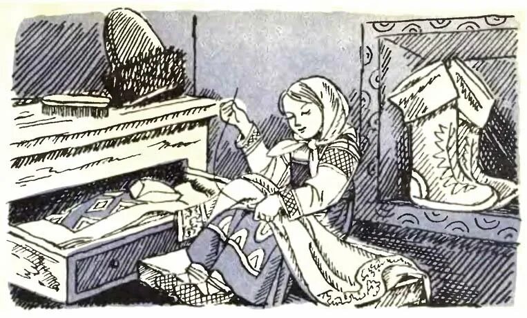 Как нарисовать рукодельницу. Как нарисовать рукодельницу