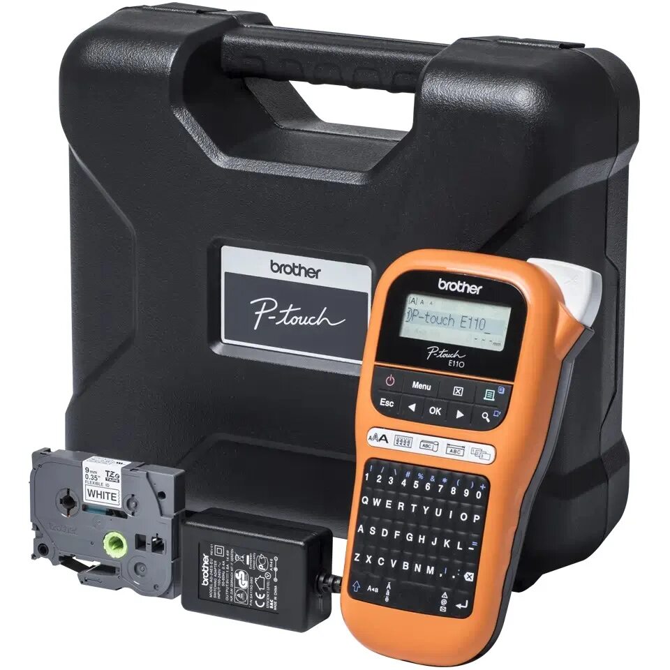 Ручной принтер для наклеек. Термопринтер brother pt-e110vp. brother pt-e300vp принтер. brother pt-e300vp (pte300vpr1). принтер для этикеток brother pt-h110.