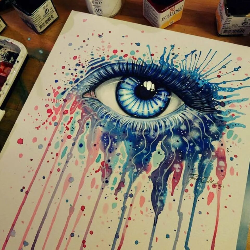 Как нарисовать что нибудь красками. Рисунки красками. Классные рисунки красками. Идеи для рисунков красками. Оригинальные рисунки.