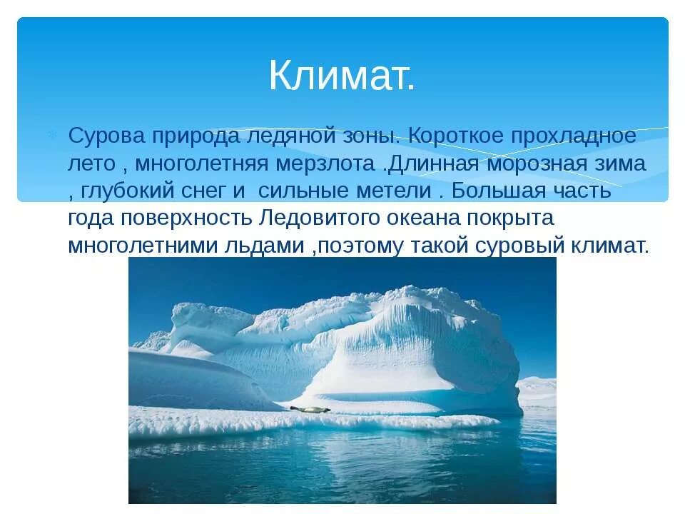 Ледовый класс. Ледяная зона. Климат ледяной зоны. Ледяная зона презентация. Ледяная зона 4 класс.