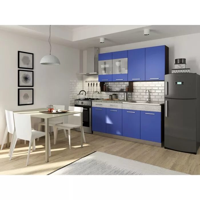 Хорошие бюджетные кухни. Синяя кухня икеа. Кухня икеа голубая. Кухонный гарнитур Алиса. Синий кухонный гарнитур.