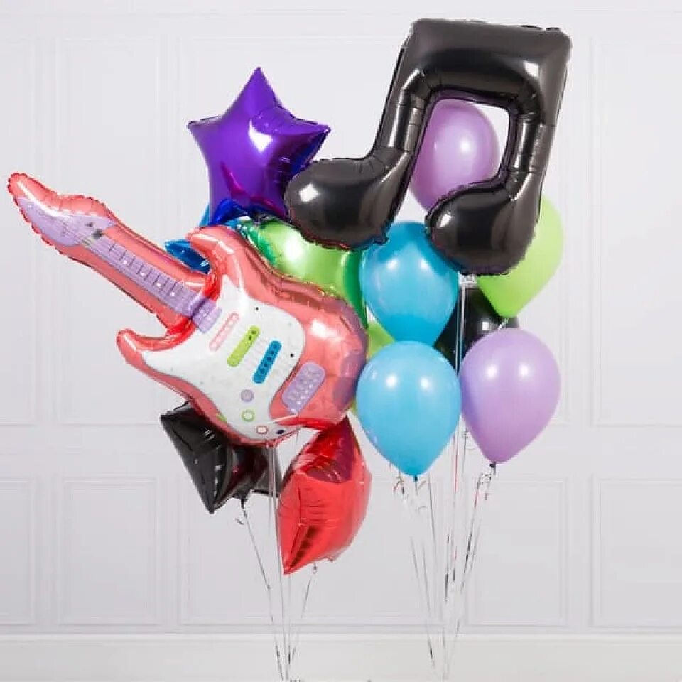 На шаре на гитаре. Воздушные шары. Композиции из шаров. Воздушные шары композиции. Воздушные шары, набор.