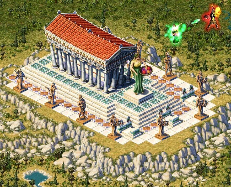 Играть древности. Zeus: Master of Olympus (2000). Игра Zeus Master of Olympus. Zeus: Master of Olympus Зевс Повелитель Олимпа. "Zeus: Master of Olympus" (2000г, про Греция) (+Poseidon, 2001г, про Атлантида).