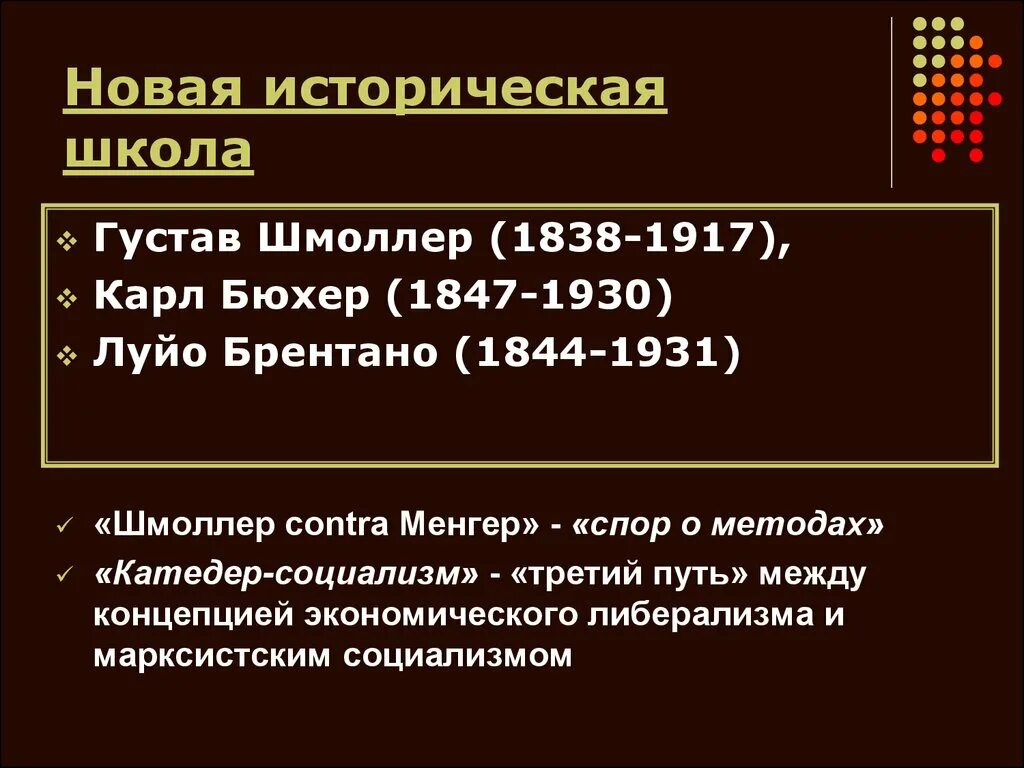 Историческая школа период