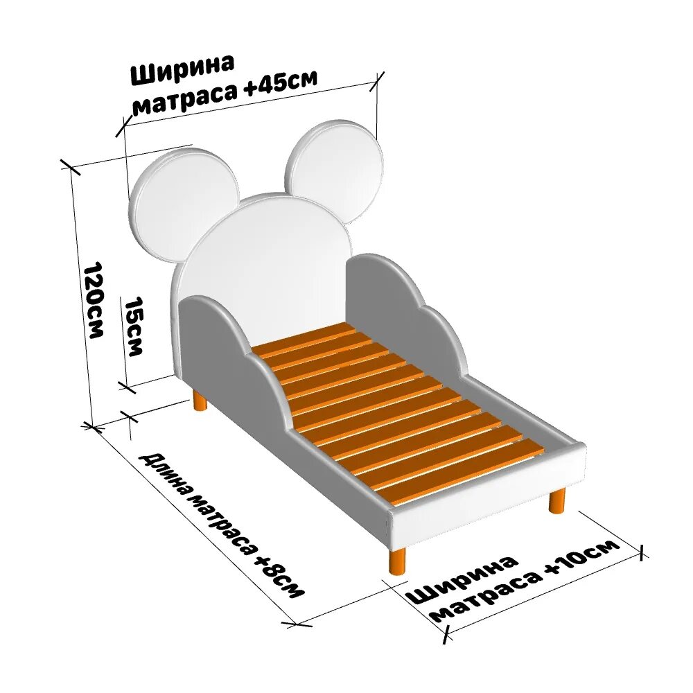 Габариты мягкой кровати детской. Детская мягкая кровать Размеры. Детская кроватка размер матраса. Кровать конструкция детская мягкая. Размер матраса в кроватку