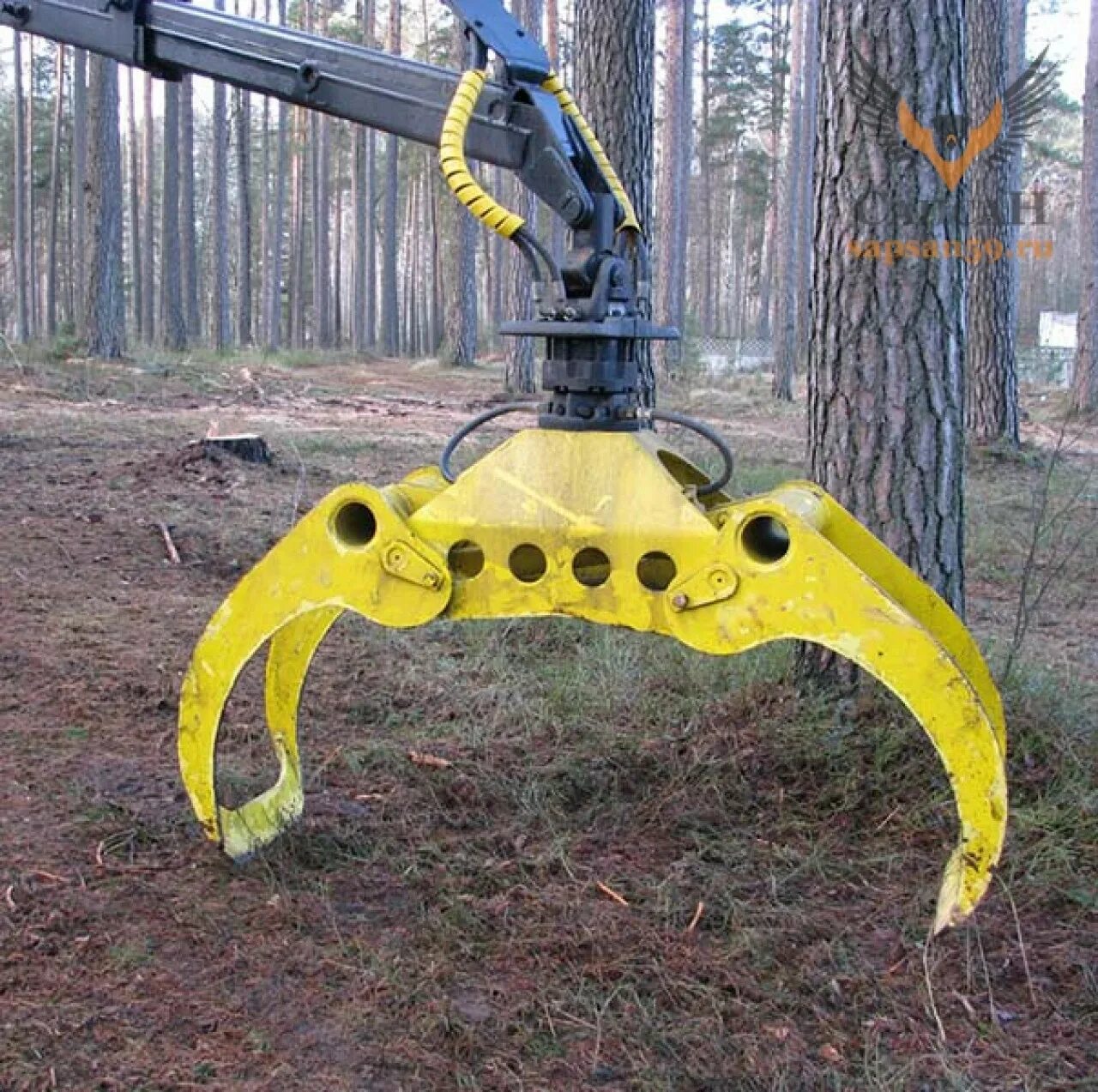 55. Захват. Захват для леса пл-70. Ио. Лесной захват.