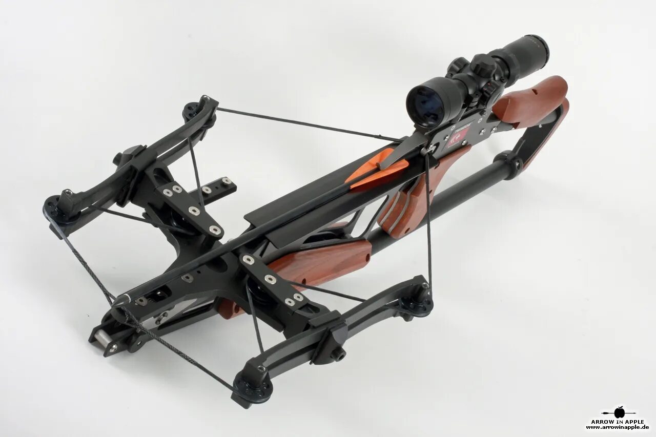 Швейцарский арбалет Twinbow II. Арбалет 105 lbs Compound Crossbow. Полевой арбалет “Spirit-2000”. Вакуумный арбалет Кондор.