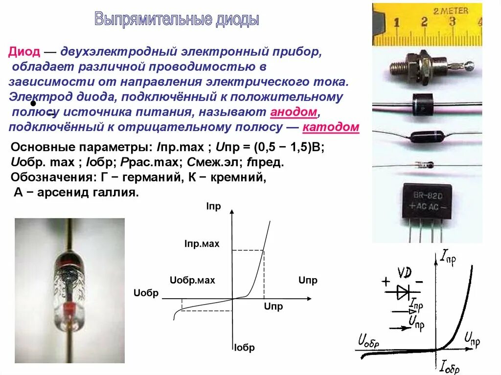 Как подключать выпрямительный диод в цепь. Односторонний диод подключение. Отрицательный электрод диода. Выпрямительный диод источником ЭДС. Диод источник тока