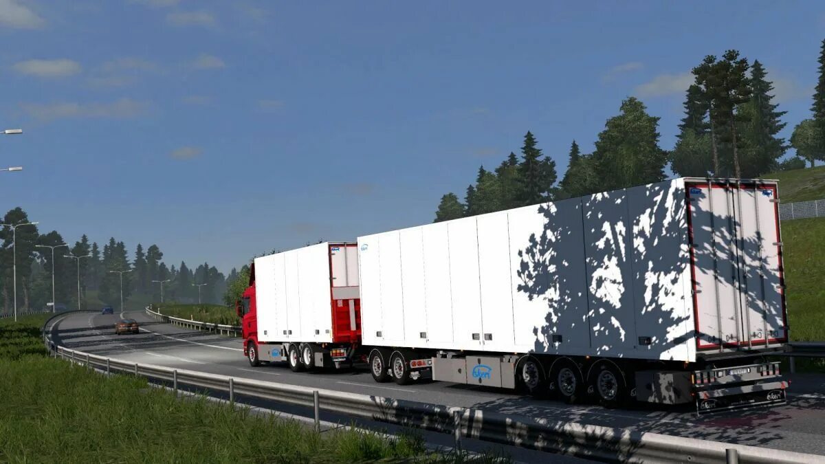 Прицепы Ekeri етс 2. ETS 2 Тандем прицепы. Tandem для прицепов етс 2. Прицеп Тандем етс 2 1.38.