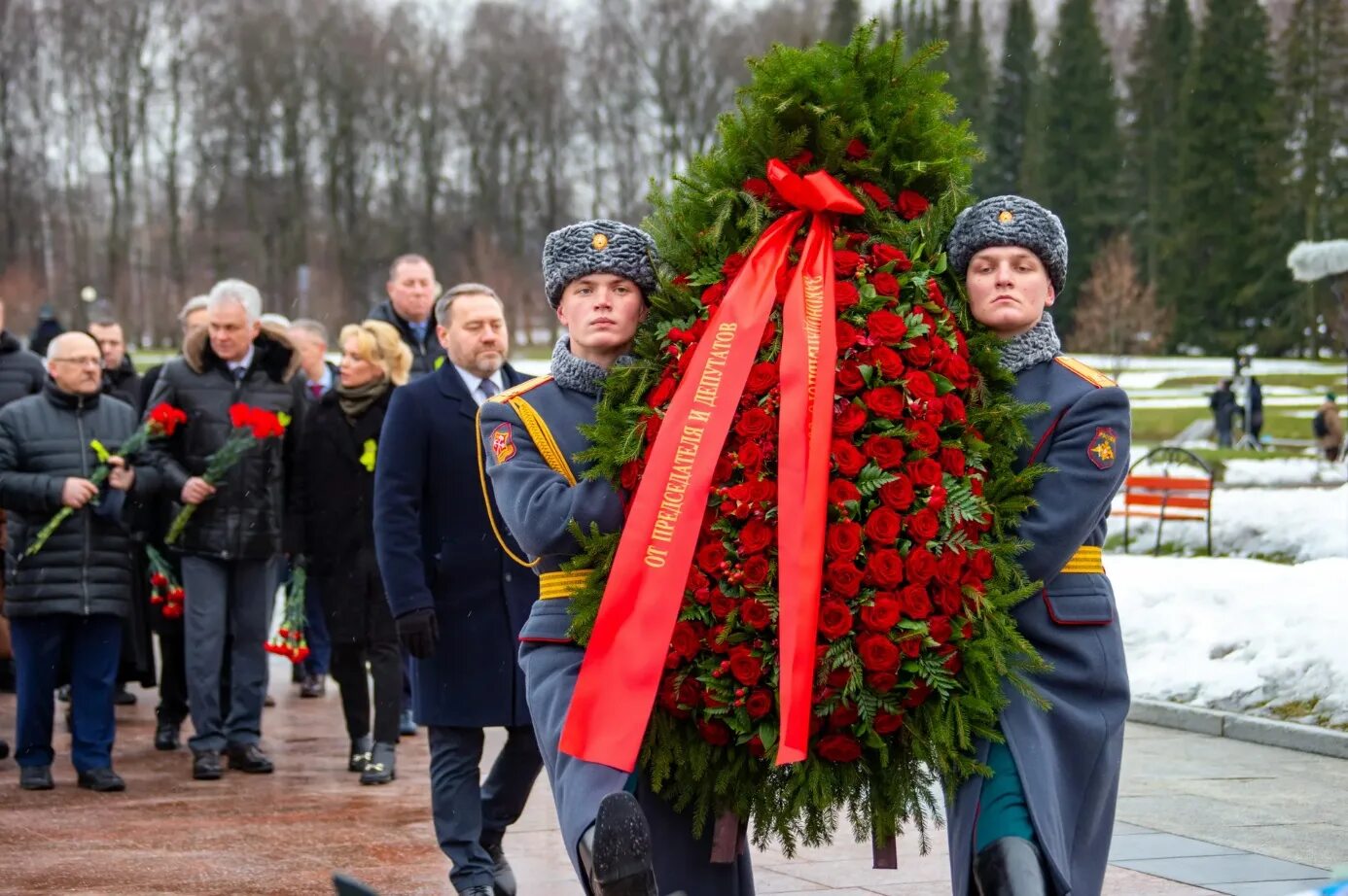 Празднование 80 летия снятия блокады. Празднование 80 летия снятия блокады