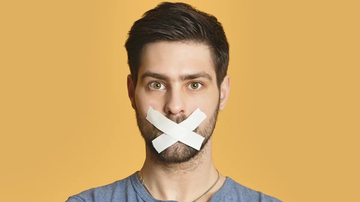 Taped man – Telegraph