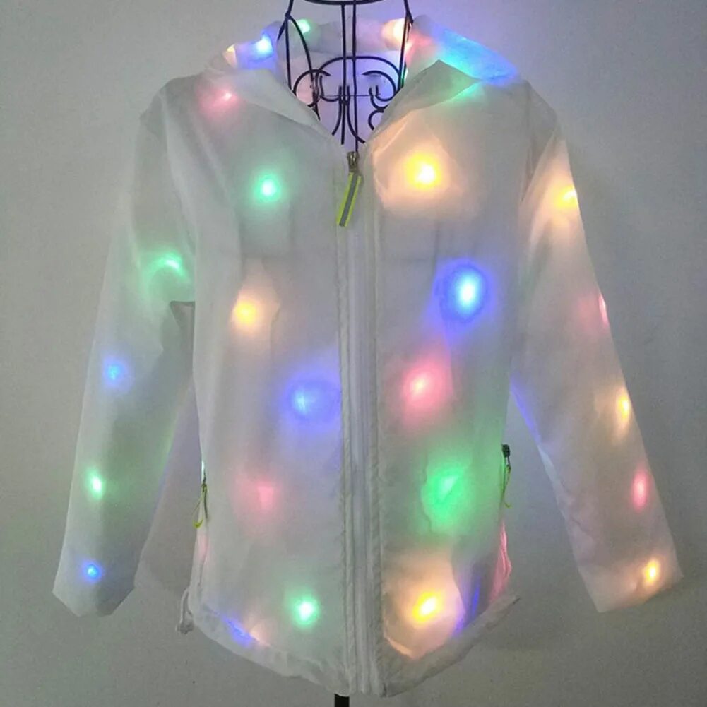 Светящиеся куртки. Светодиодная куртка. Куртка со светодиодами. Люминесцентная куртка.