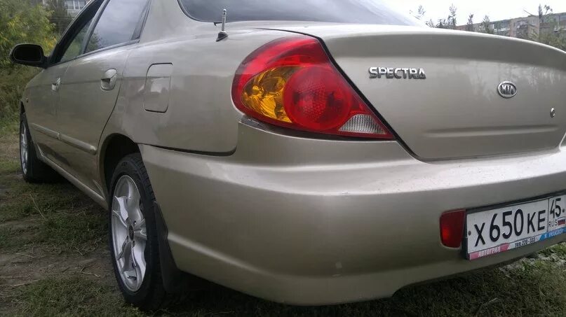 ► Снятие заднего бампера - KIA Spectra, 1,6 л, 2006 года своими руками DRIVE2
