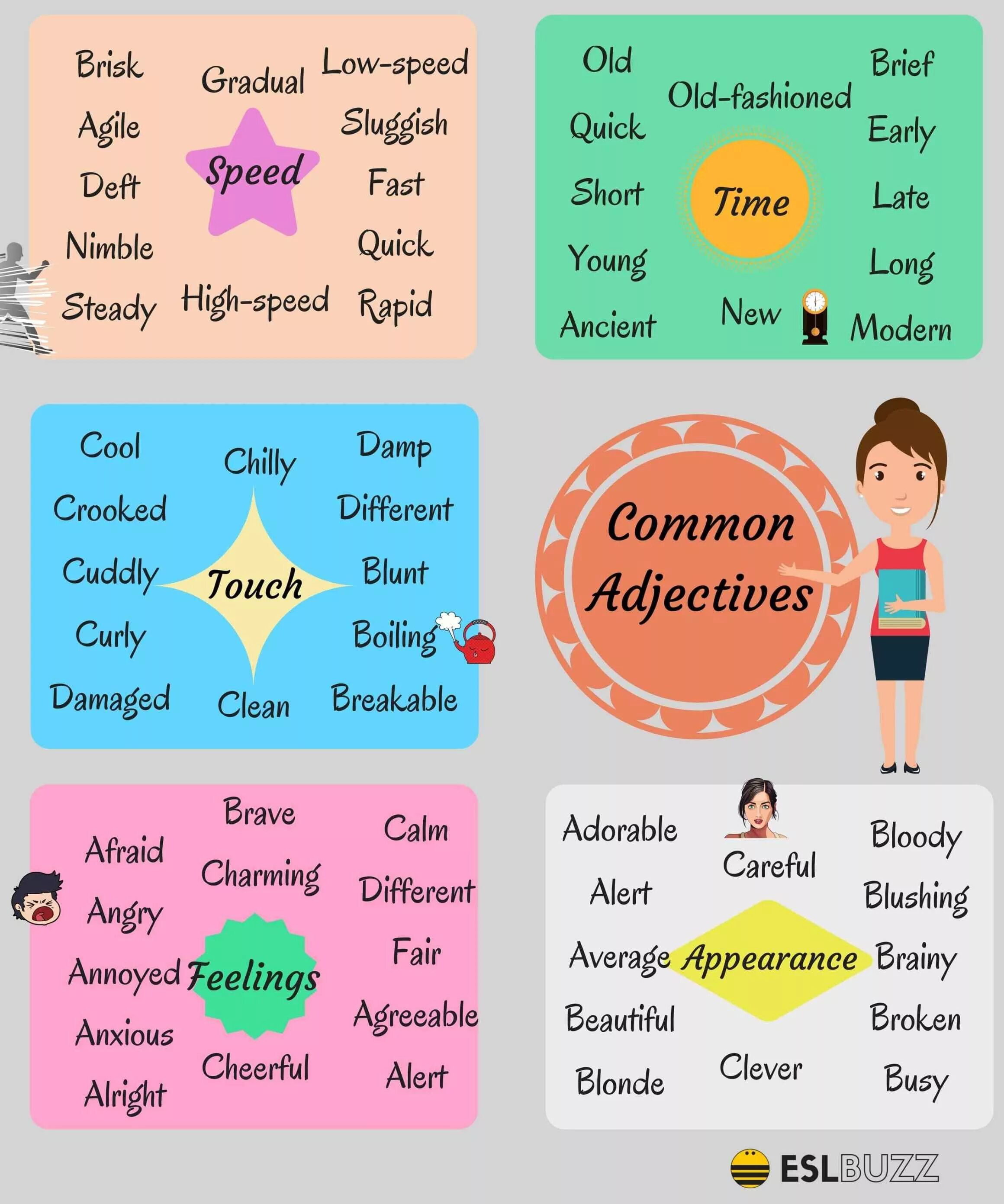 Adjective в английском. Прилагательные на английском. Common adjectives. Adjectives in English.