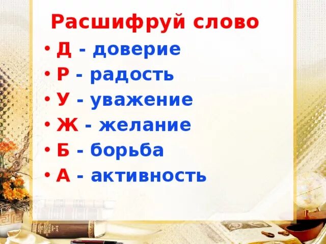 Как расшифровывается слово Дружба. Расшировка слово Дружба. Расшифруем слово Дружба. Друг расшифровка. Какое слово доверие