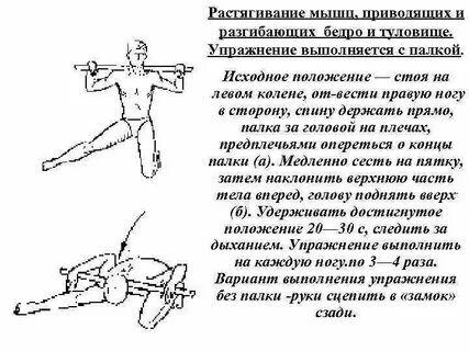 2 упражнения на туловище