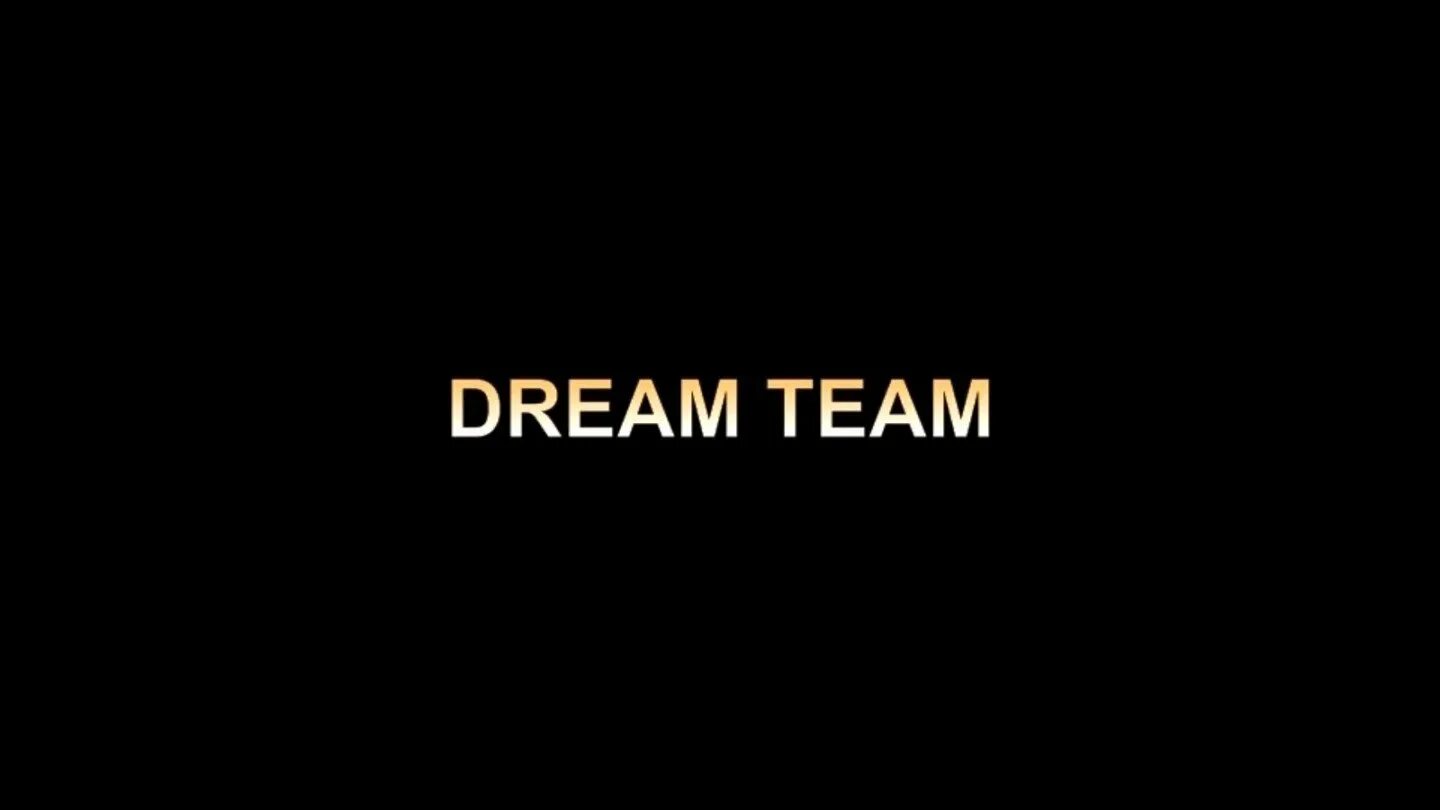 Включи dream on. Dream Team. Надпись Dream Team. Ава Дрим тим. Обои Дрим тим.