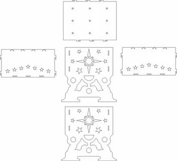 Мангал чертеж dxf