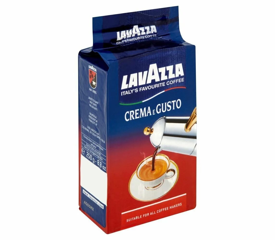 Купить lavazza crema e. (Лавацца) crema e gusto молотый, 250 г. Lavazza кофе 250г молотый crema e. Lavazza crema e gusto кофе молотый 250 г. Кофе молотый Lavazza crema e gusto 250 гр в/у.