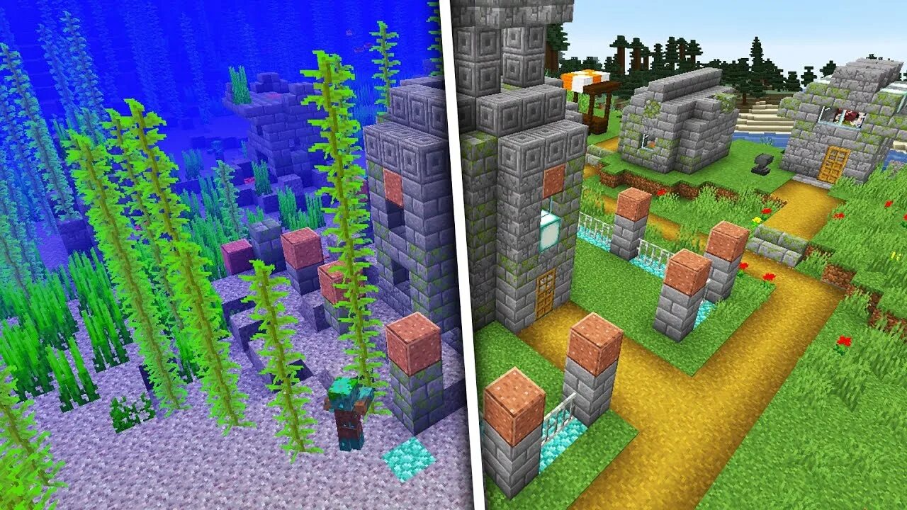 морские руины майнкрафт. морские руины майнкрафт. подводная деревня в майнкрафт. майнкрафт затопленные руины. майнкрафт затонувшие руины.