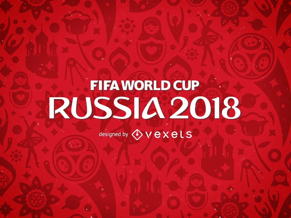 ФИФА 2018 Россия. ЧМ 2018 паттерн. FIFA World Cup 2018 pattern.